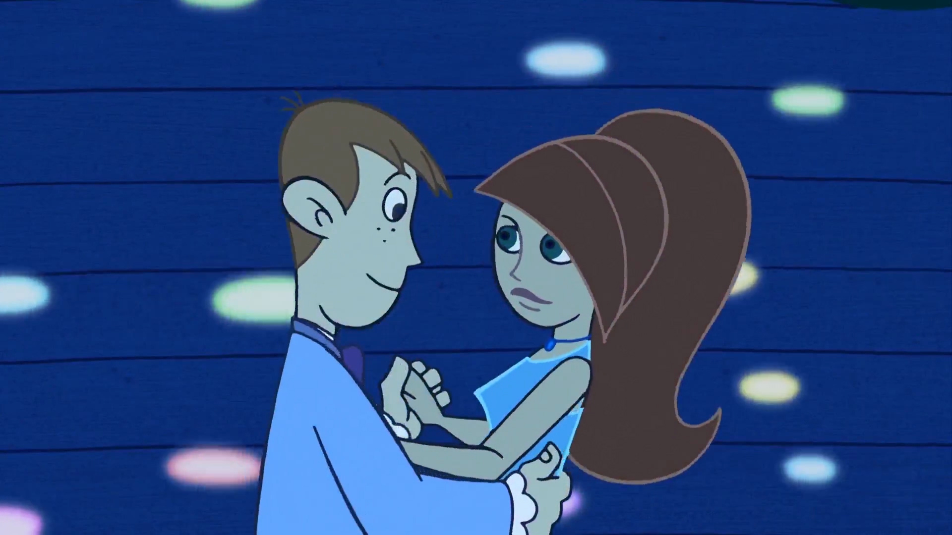 Kim possible and ron kiss
