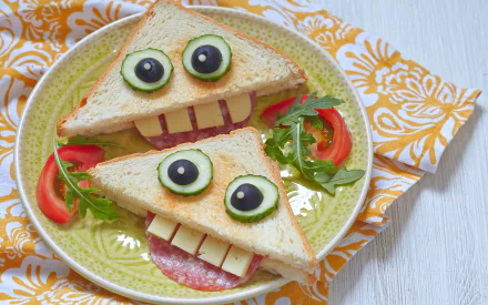 toast humor food sandwich HD Desktop Wallpaper | Background Image