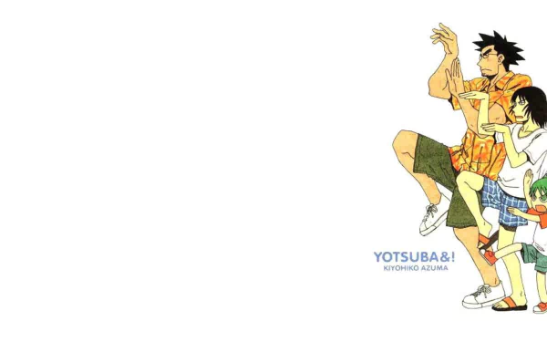 Anime Yotsuba! HD Desktop Wallpaper | Background Image