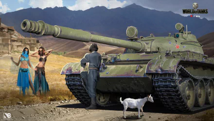 T-62 tank video game World of Tanks HD Desktop Wallpaper | Background Image