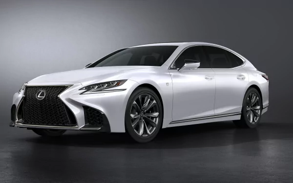 car white car Lexus vehicle Lexus LS HD Desktop Wallpaper | Background Image