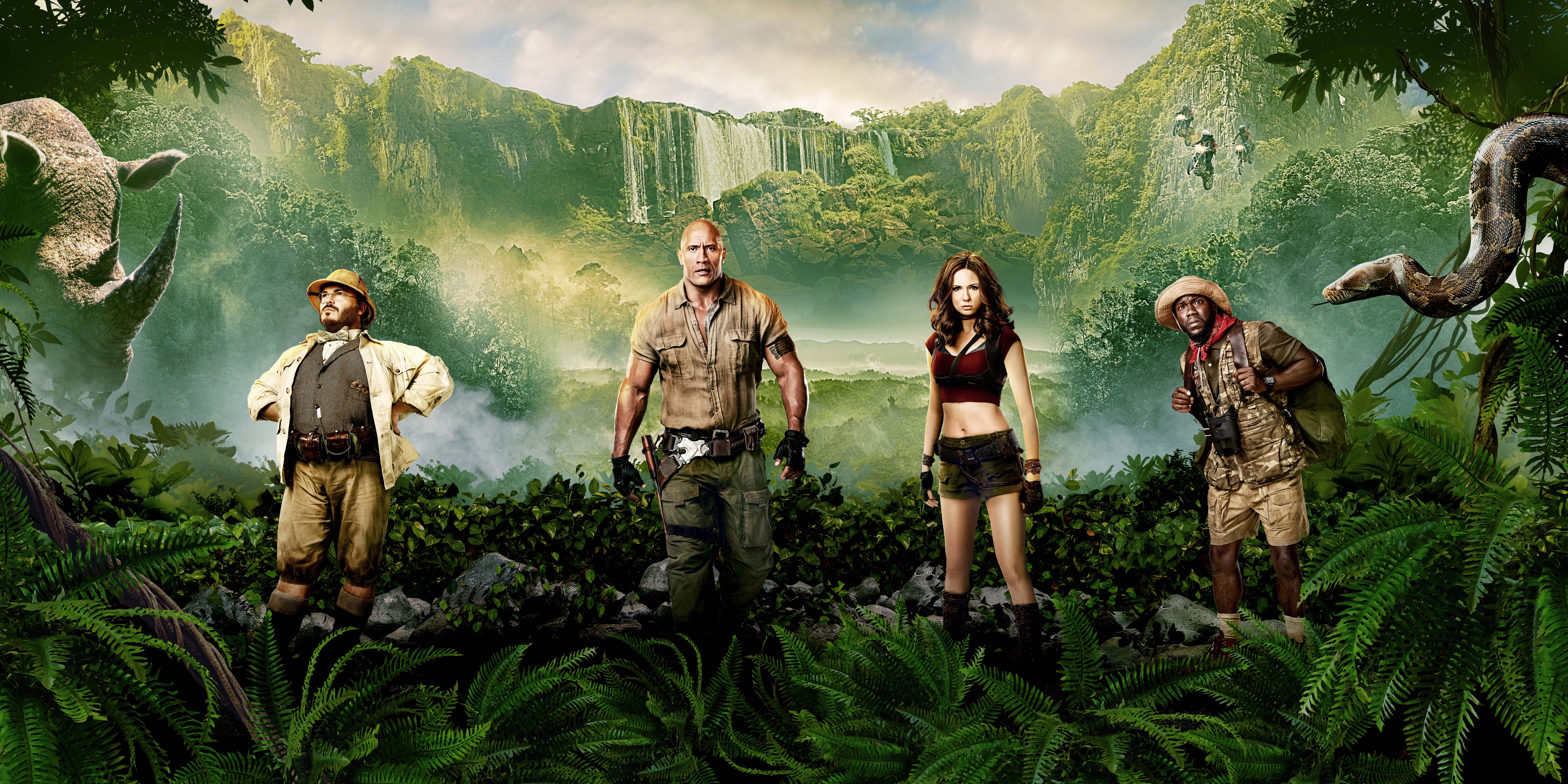 Movie Jumanji: Welcome to the Jungle HD Wallpaper | Background Image