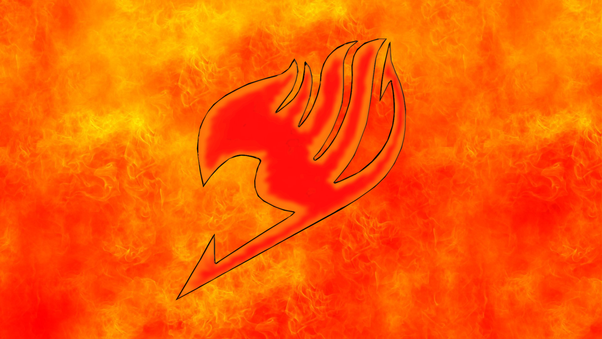 fairy tail logo orange