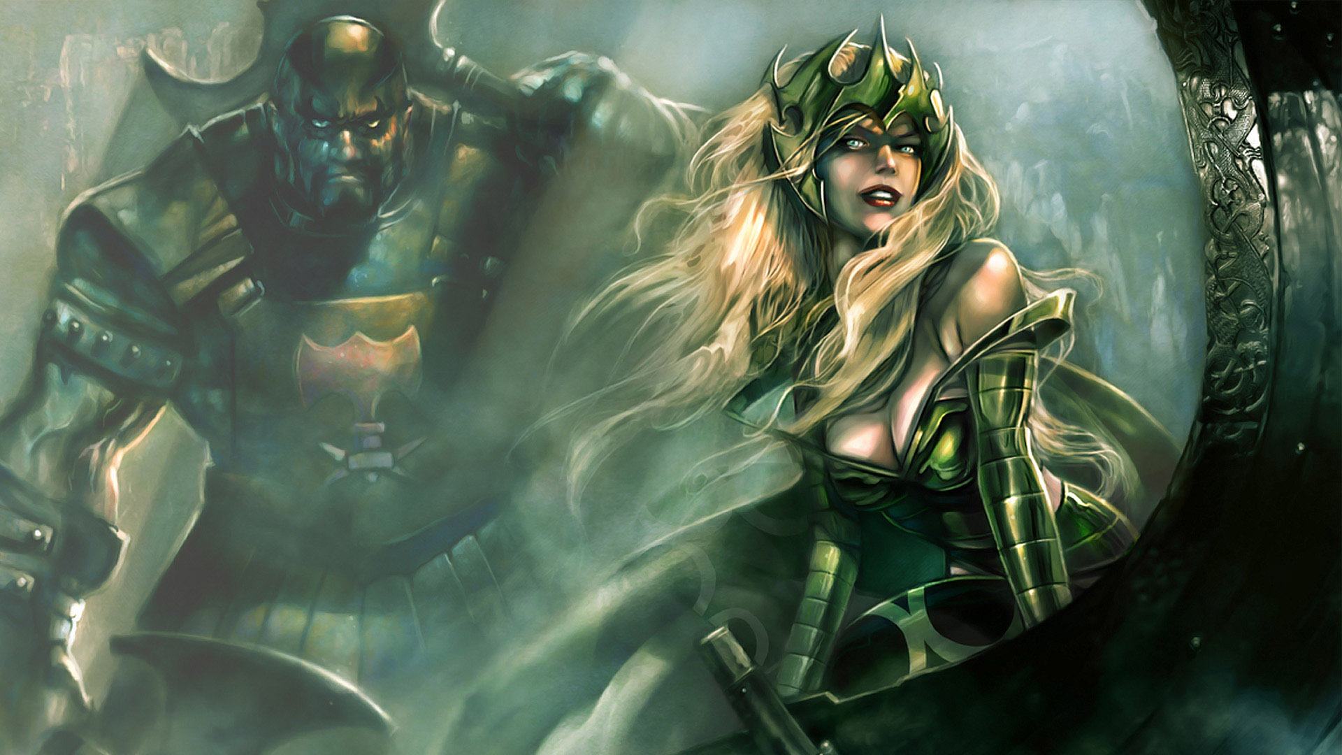 Download free Enchantress Menacing Look Wallpaper - MrWallpaper.com