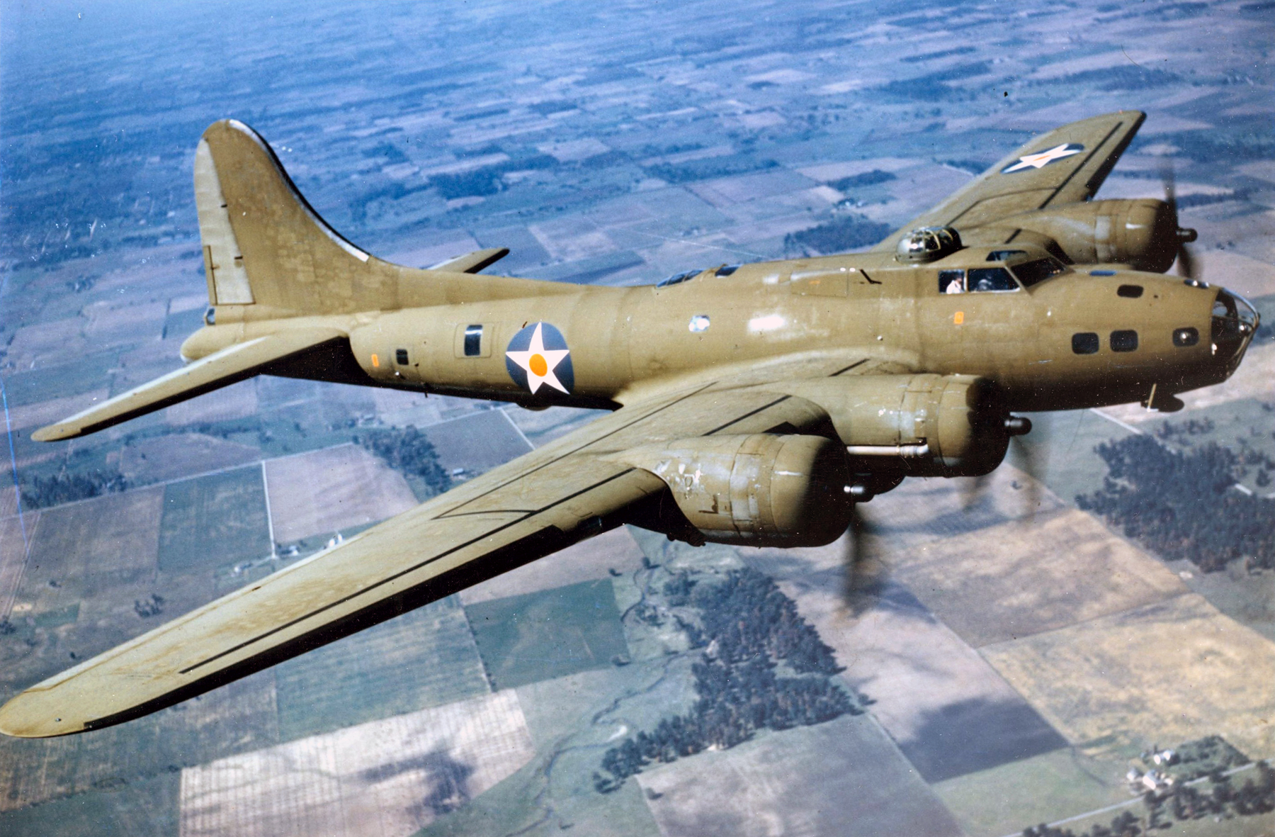 Download wallpaper 800x1200 boeing b17 flying fortress bomber sky  clouds iphone 4s4 for parallax hd background