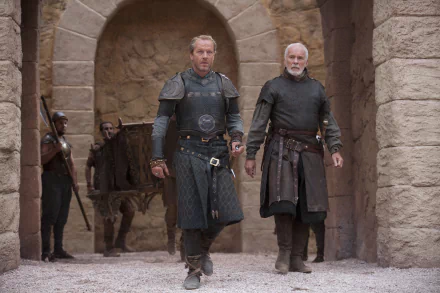 Barristan Selmy Iain Glen Jorah Mormont TV Show Game Of Thrones HD Desktop Wallpaper | Background Image