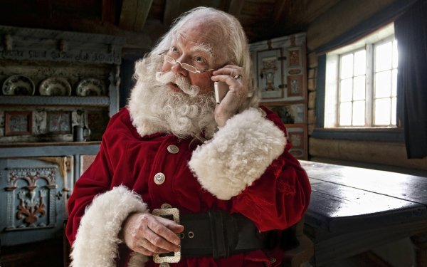 Holiday Christmas Santa Claus Phone HD Wallpaper | Background Image