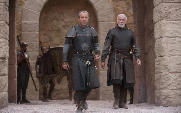 Barristan Selmy Iain Glen Jorah Mormont TV Show Game Of Thrones HD Desktop Wallpaper | Background Image
