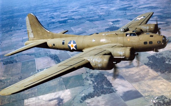 Militaire Boeing B-17 Flying Fortress Bombardiers Avions Air Force Avion Fond d'écran HD | Image