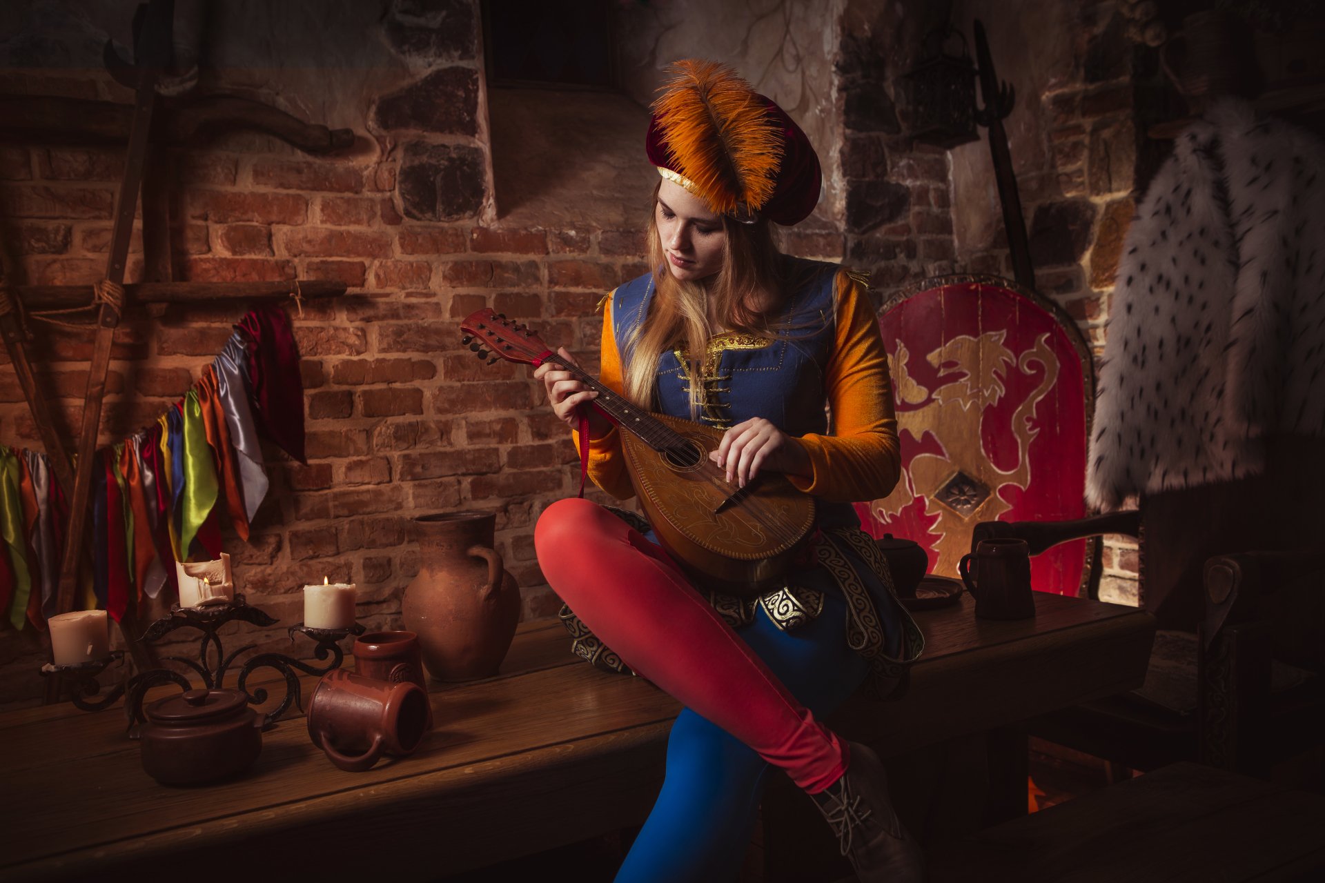 Download The Witcher 3: Wild Hunt Woman Cosplay 4k Ultra HD Wallpaper by Aida Zeitgeist