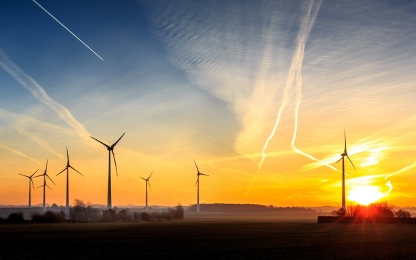 Wind Turbine HD Wallpaper | Background Image | 2048x1100 | ID:753985 ...