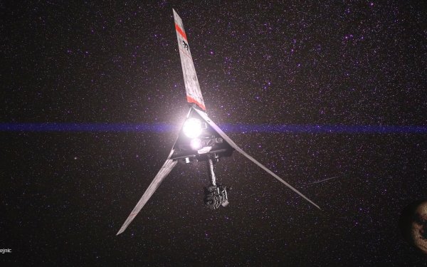 Sci Fi Star Wars 3D CGI Robot T-16 Skyhopper HD Wallpaper | Background Image
