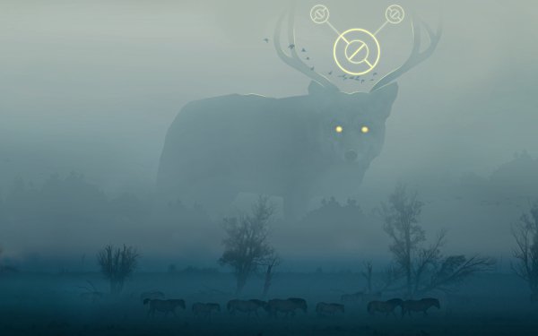 Fantasy Animal Fantasy Animals Fog Horse Spirit HD Wallpaper | Background Image