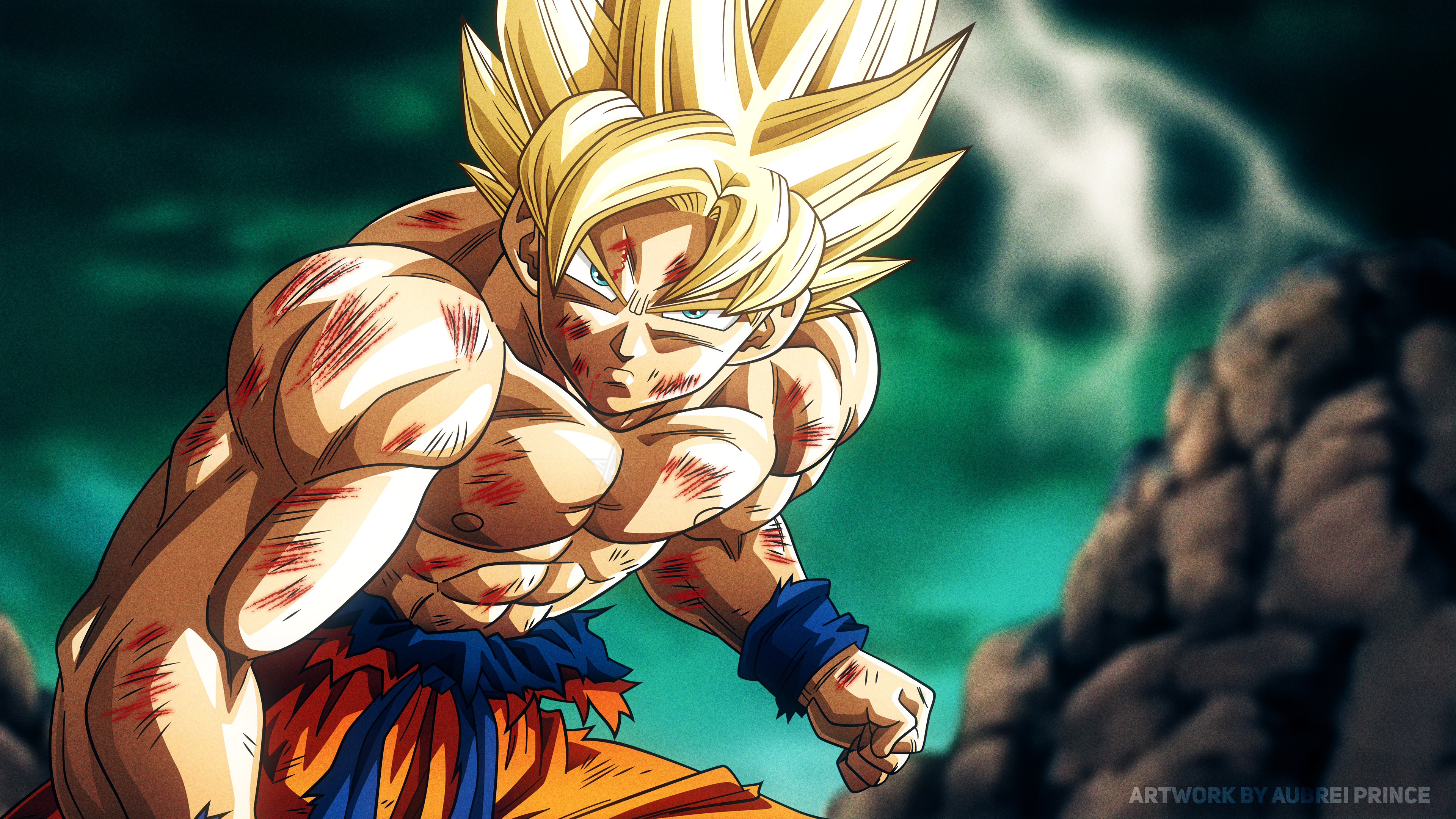 dragon ball z wallpaper goku super saiyan