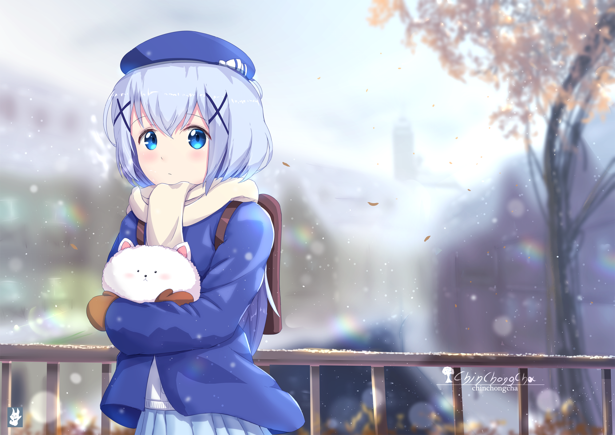 Anime Is the Order a Rabbit? HD Wallpaper | Background Image