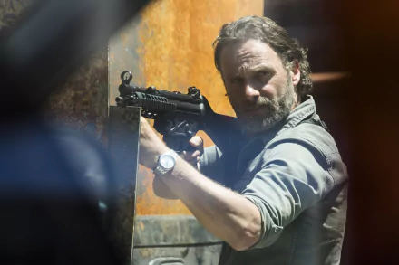 Rick Grimes Andrew Lincoln TV Show The Walking Dead HD Desktop Wallpaper | Background Image