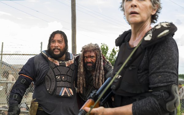 TV Show The Walking Dead Melissa Mcbride Carol Peletier Khary Payton Ezekiel HD Wallpaper | Background Image