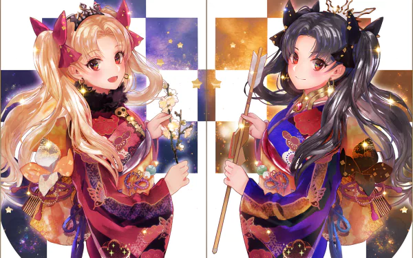Ishtar (Fate/Grand Order) Ereshkigal (Fate/Grand Order) Anime Fate/Grand Order HD Desktop Wallpaper | Background Image