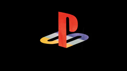 A vibrant HD wallpaper featuring the iconic PlayStation logo against a black background, embodying the essence of gaming culture.