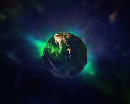 vector graphic design Sci Fi planet HD Desktop Wallpaper | Background Image