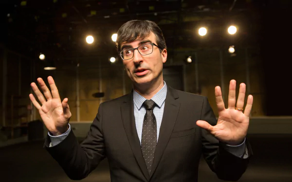 TV Show Last Week Tonight with John Oliver HD Desktop Wallpaper | Background Image
