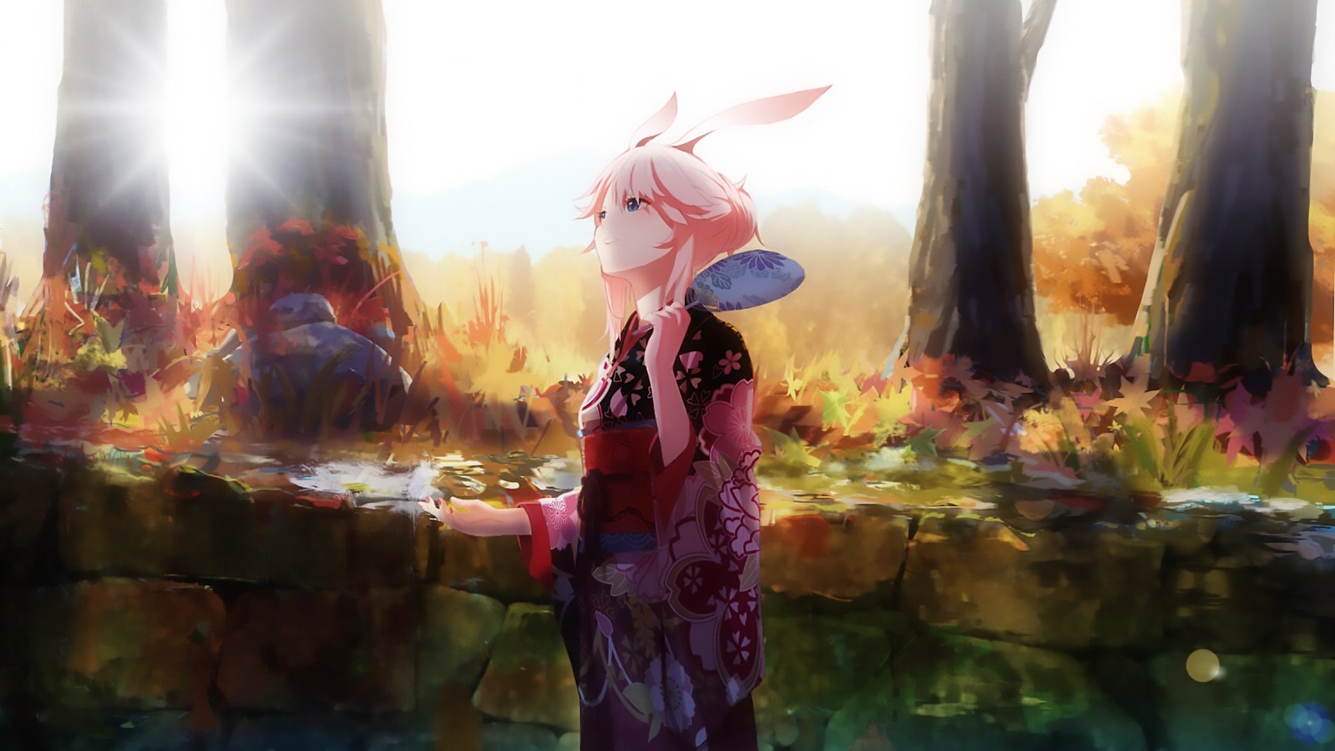 Download Yae Sakura (Benghuai Xueyuan) Anime Benghuai Xueyuan HD Wallpaper by 芥末幻想加帕里