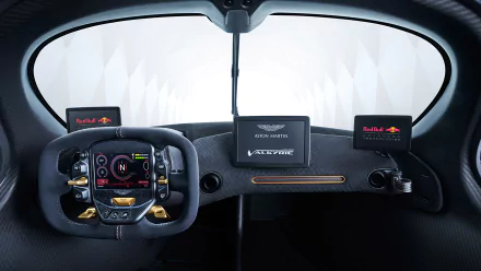 interior hybrid car supercar Aston Martin vehicle Aston Martin Valkyrie HD Desktop Wallpaper | Background Image