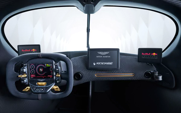 interior hybrid car supercar Aston Martin vehicle Aston Martin Valkyrie HD Desktop Wallpaper | Background Image