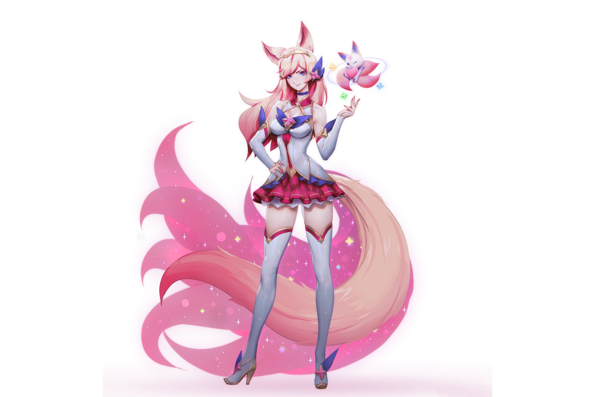 Ahri Star Guardian HD Wallpaper - League of Legends by Paul Kwon