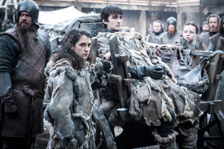 Isaac Hempstead-Wright Meera Reed Bran Stark TV Show Game Of Thrones HD Desktop Wallpaper | Background Image