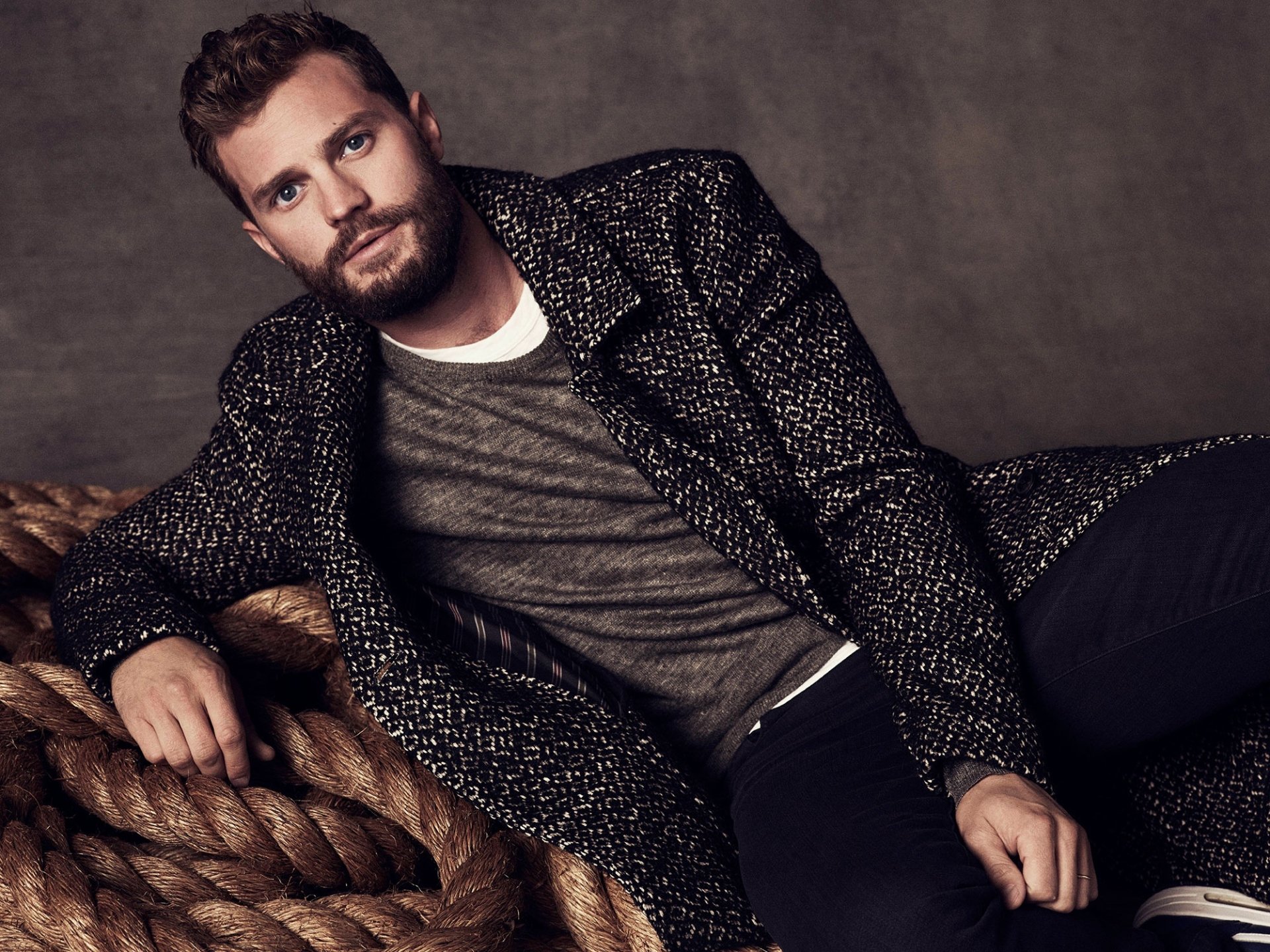 Download Beard Actor British Celebrity Jamie Dornan HD Wallpaper