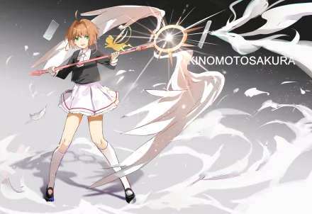 Keroberos (Card Captor Sakura) Sakura Kinomoto Anime Cardcaptor Sakura HD Desktop Wallpaper | Background Image