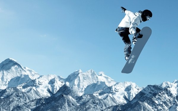 Sports Snowboarding Mountain Peak HD Wallpaper | Background Image