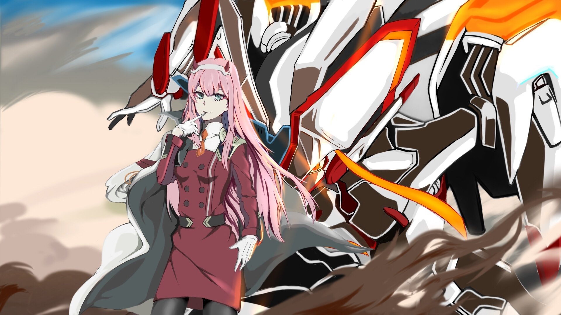 Darling in the FranXX HD Wallpaper | Hintergrund | 1920x1080 | ID:899035 - Wallpaper Abyss