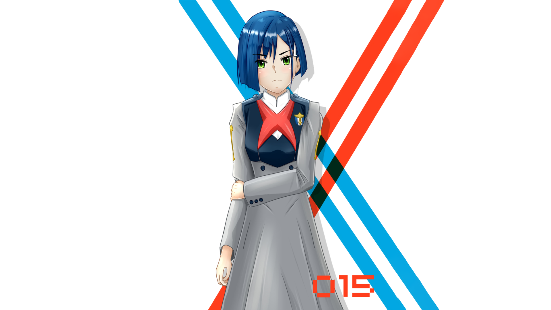 Download Ichigo (Darling In The FranXX) Anime Darling In The FranXX HD Wallpaper by むーむー