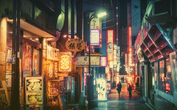 Man Made City Cities Japan Night Neon Tokyo HD Wallpaper | Background Image
