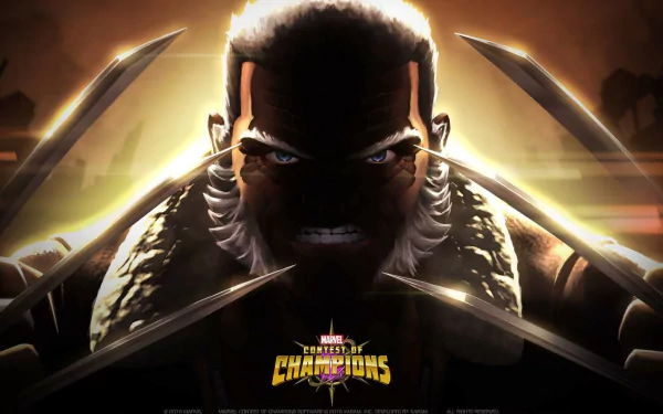 Old Man Logan video game MARVEL Contest of Champions HD Desktop Wallpaper | Background Image