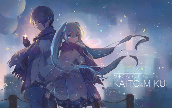 Anime Vocaloid Hatsune Miku Kaito HD Wallpaper | Background Image