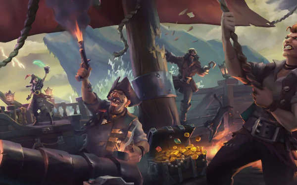 video game Sea Of Thieves HD Desktop Wallpaper | Background Image