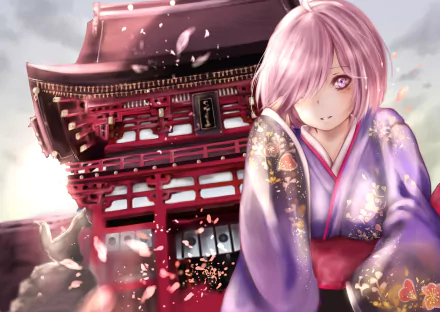Mashu Kyrielight Anime Fate/Grand Order HD Desktop Wallpaper | Background Image
