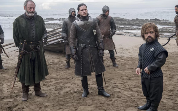 Peter Dinklage Kit Harington Liam Cunningham Tyrion Lannister Jon Snow Davos Seaworth TV Show Game Of Thrones HD Desktop Wallpaper | Background Image