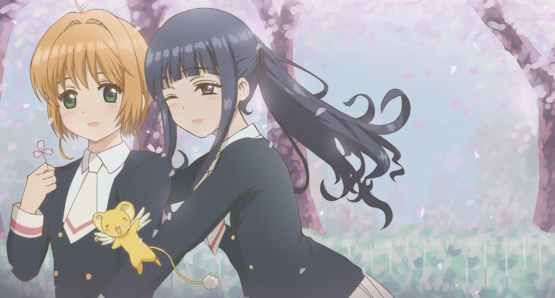 Download Tomoyo Daidouji Sakura Kinomoto Anime Cardcaptor Sakura HD Wallpaper by Lee Kopio