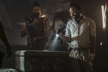Walton Goggins Mathias Vogel movie Tomb Raider (2018) HD Desktop Wallpaper | Background Image