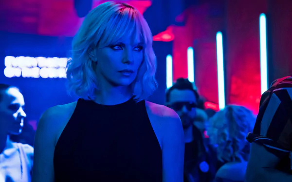 Charlize Theron movie Atomic Blonde HD Desktop Wallpaper | Background Image