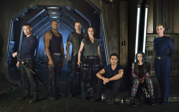 TV Show Dark Matter (2015) HD Desktop Wallpaper | Background Image