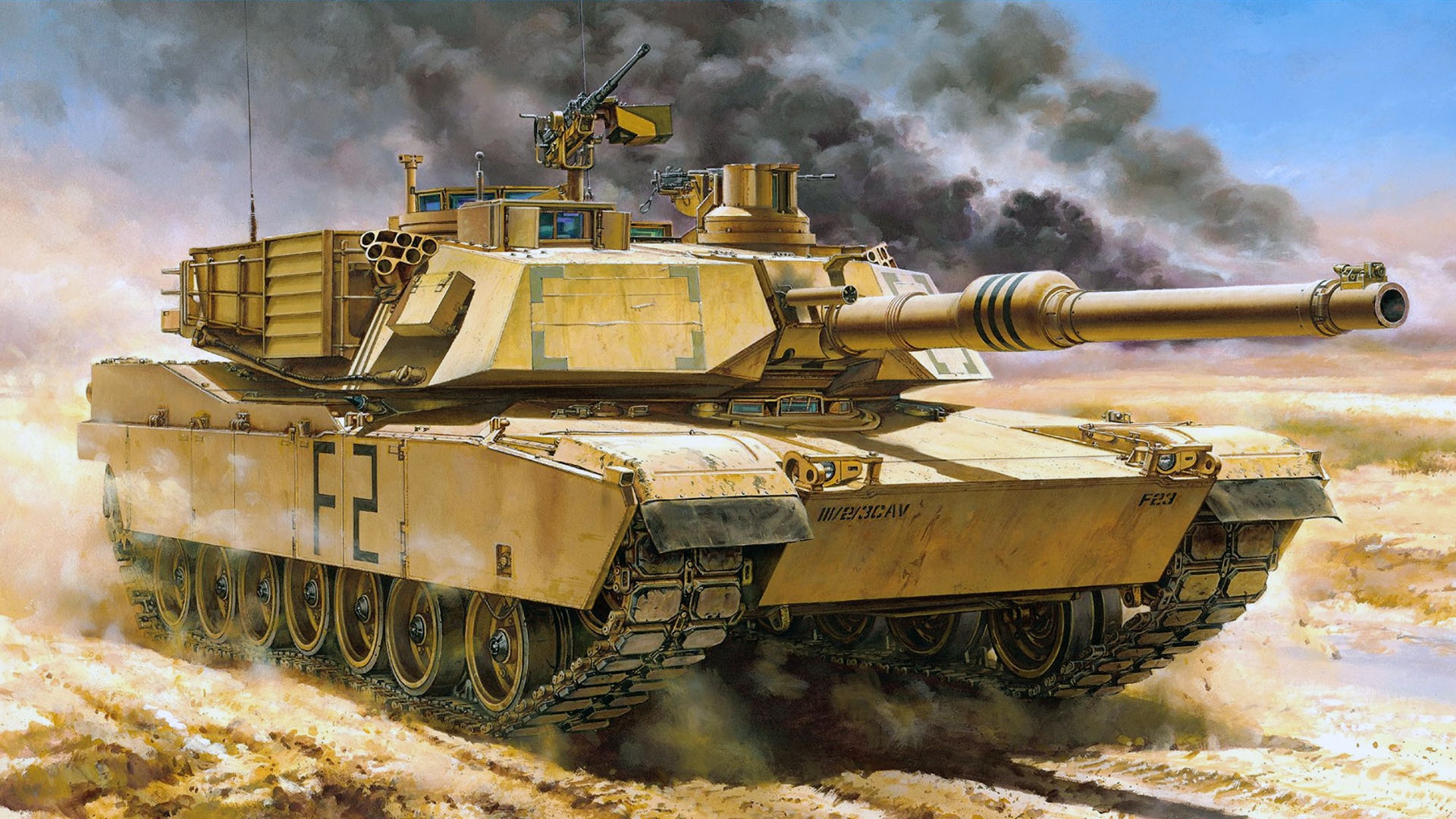 Abrams Tank Wallpaper