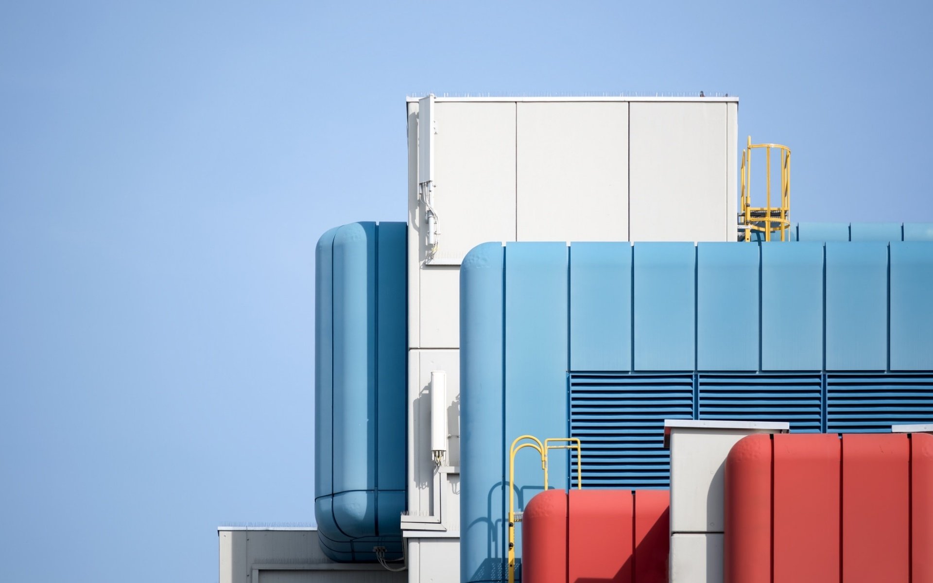 Download Industrial Man Made Building HD Wallpaper