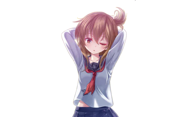 Inazuma (Kancolle) Anime Kantai Collection HD Desktop Wallpaper | Background Image