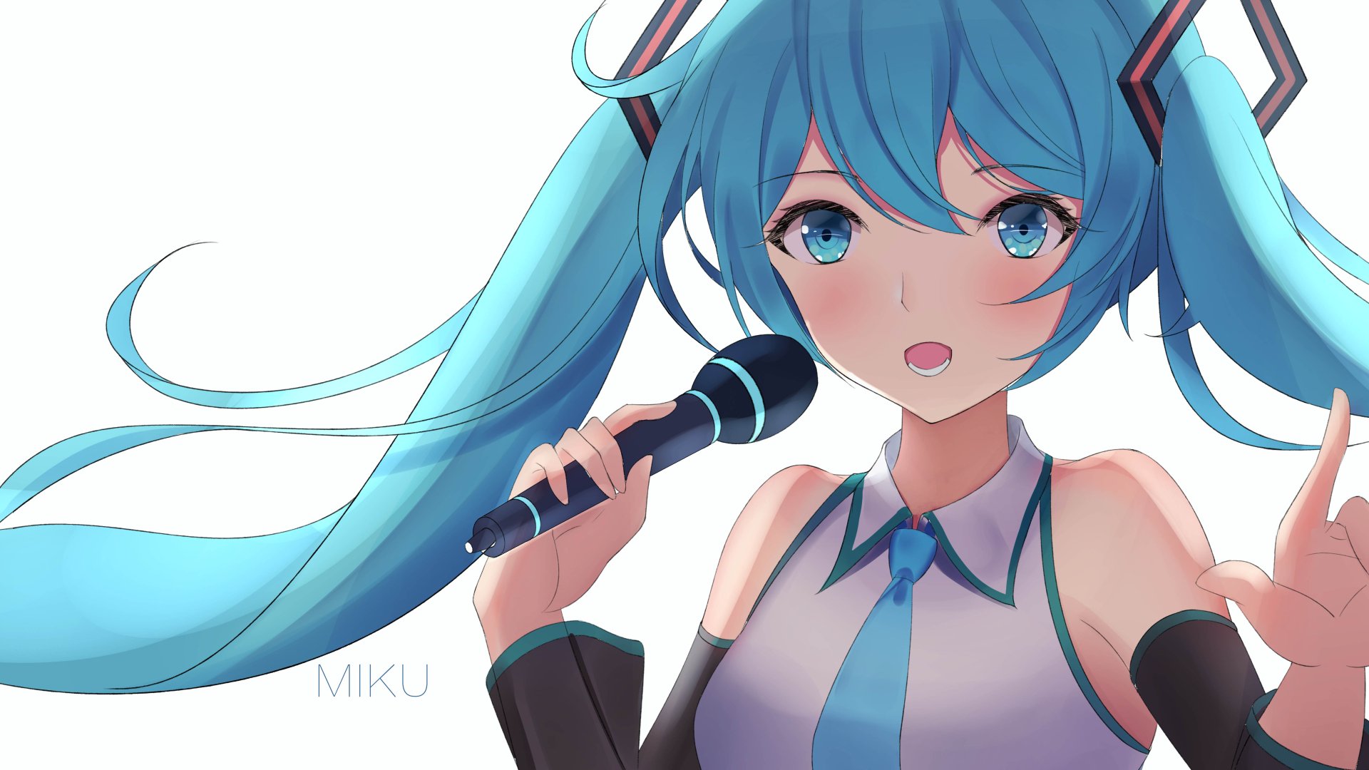 Download Hatsune Miku Anime Vocaloid 4k Ultra HD Wallpaper by J__JunZ