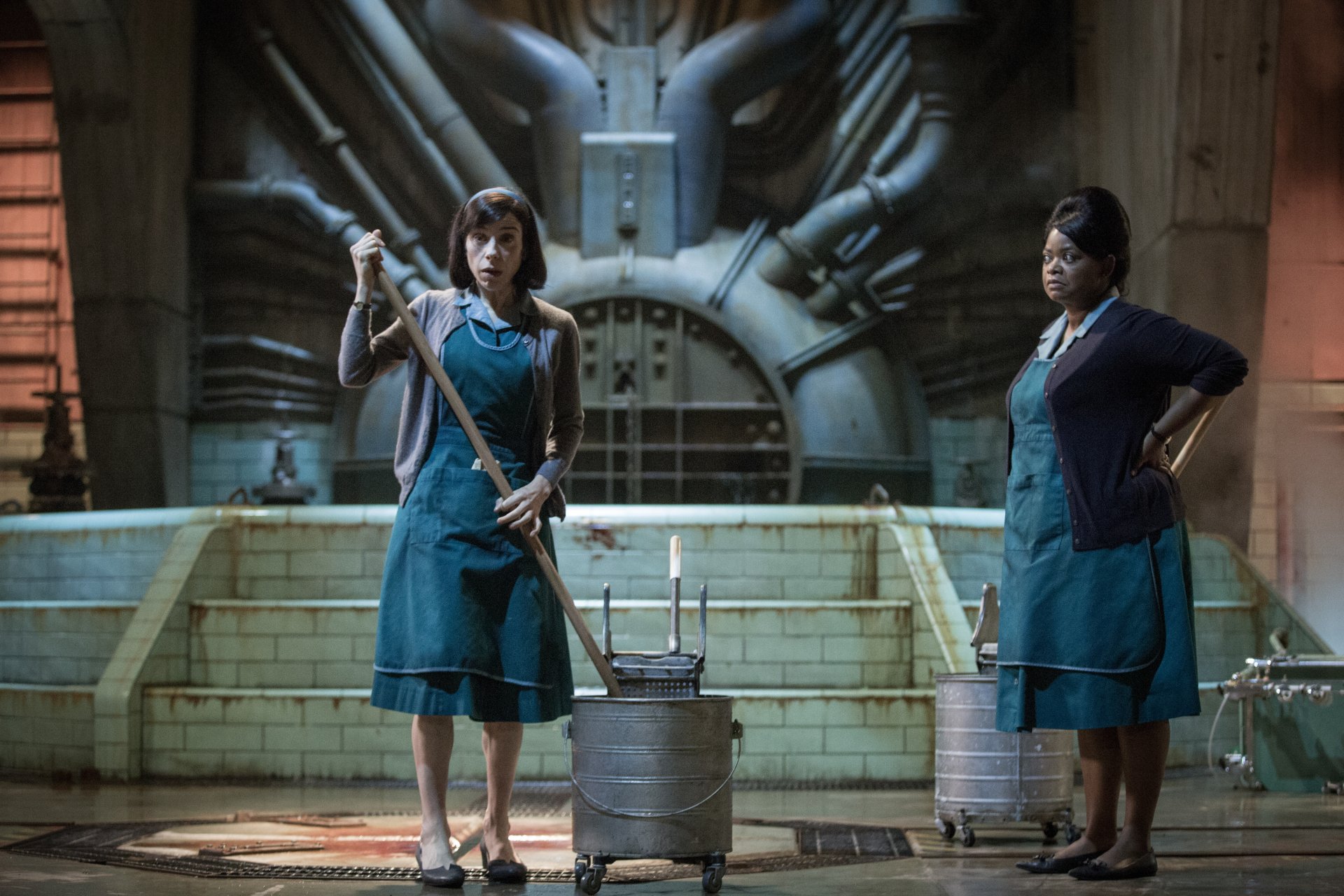 Download Sally Hawkins Octavia Spencer Movie The Shape Of Water 4k Ultra HD Wallpaper